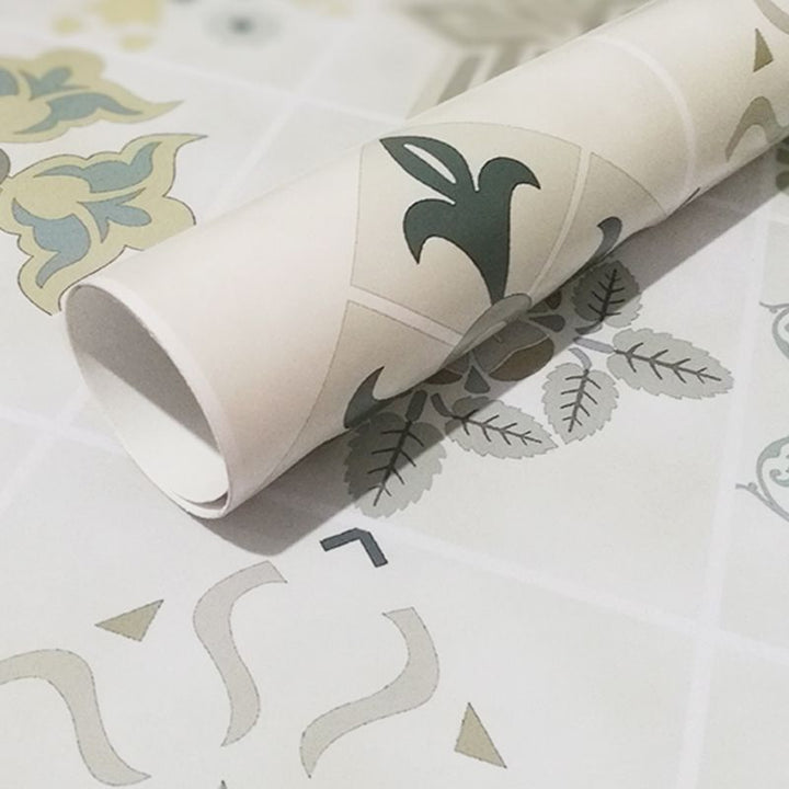Lisslune | Kitchen wall tile Peel and stick Floral pattern wallpaper