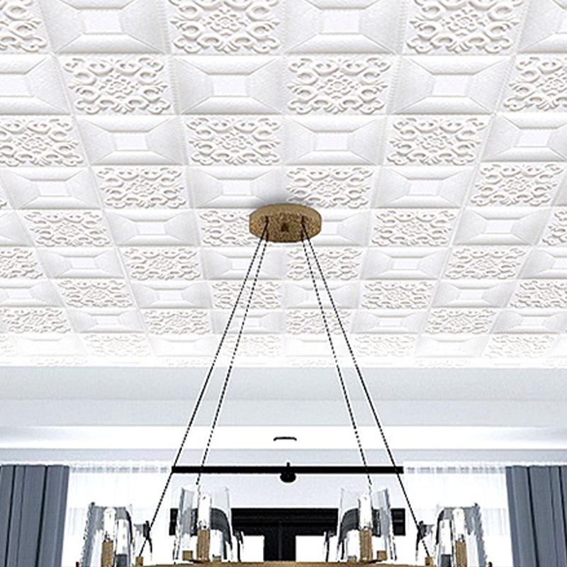 Lisslune | Modern Pearl Wall Bowls PVC Wall Access Panel Peel and Stick Wall Tile Set of 10