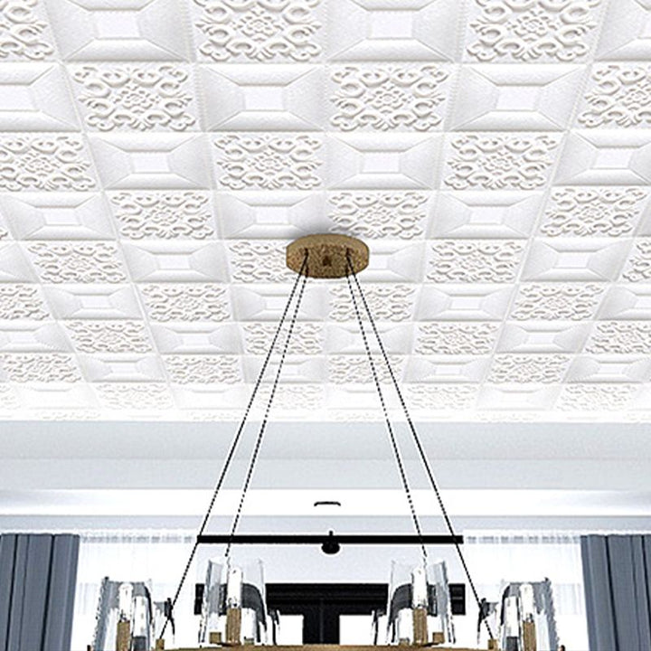 Lisslune | Modern Pearl Wall Bowls PVC Wall Access Panel Peel and Stick Wall Tile Set of 10
