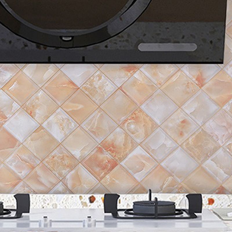 Lisslune | Modern Peel and Stick Splash Guard Wall Tile PVC Wallpaper for the Kitchen