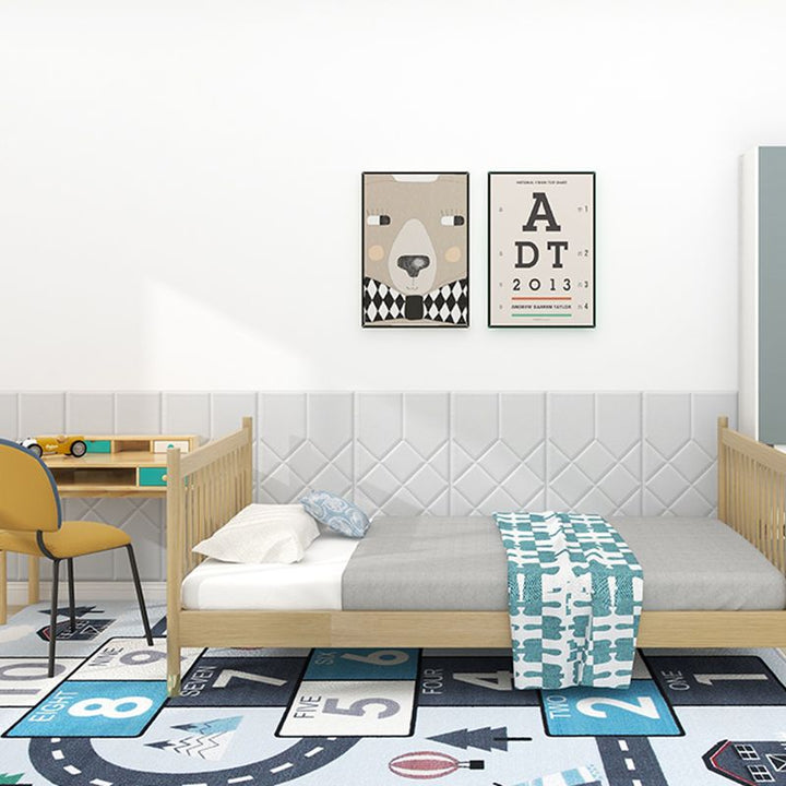 Lisslune | Modern PVC Cap Verflooring Smooth Wall Interior 3D Living Room Board Set of 2