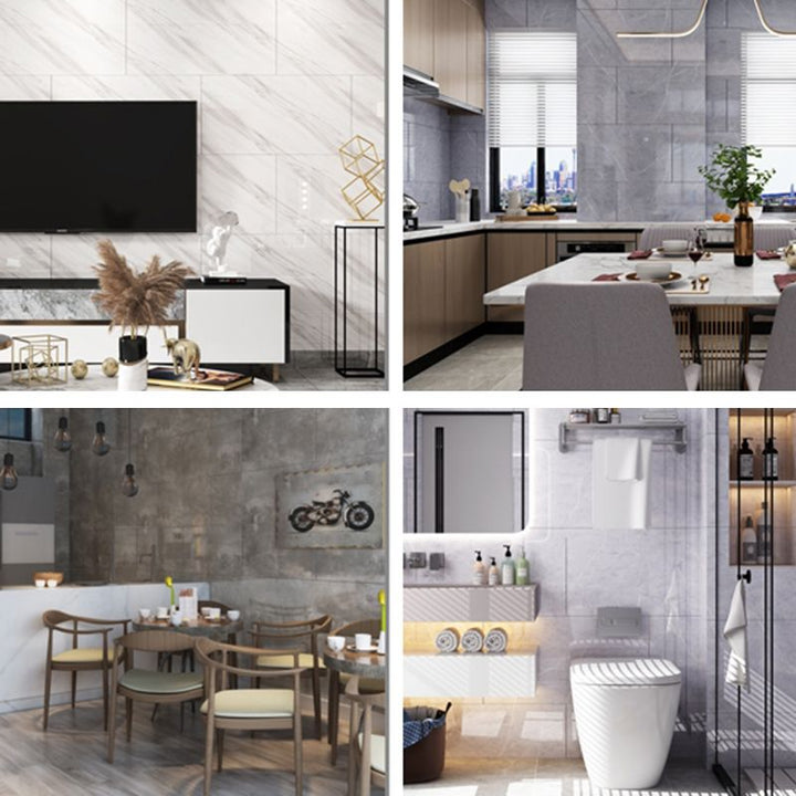 Lisslune | PVC Peel and Stick Back Wall Tile Modern Peel and Stick Back Wall Tile