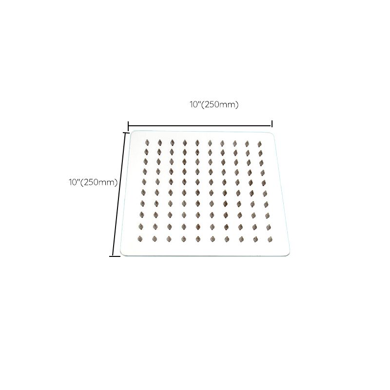 Lisslune | Large Shower Head 304 Stainless Steel Standard Spray Pattern Fixed Shower Head