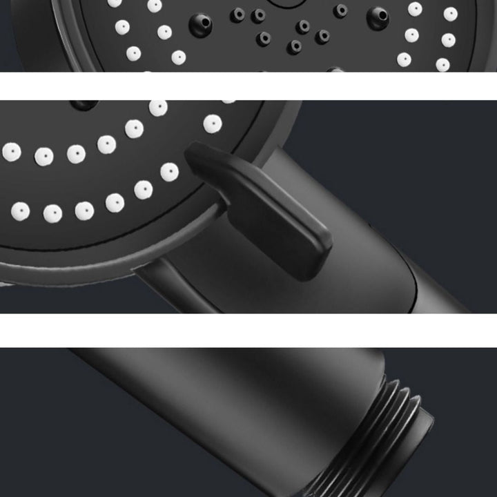 Lisslune | Round Hand Shower Adjustable Spray Pattern Wall Mounted Shower Head
