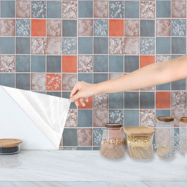 Lisslune | Modern Peel and Stick Splash Guard Wall Tile PVC Wallpaper for the Kitchen