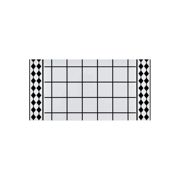 Lisslune | Modern Style Wallpaper Kitchen Single Tile Wallpaper with Rectangular Shape