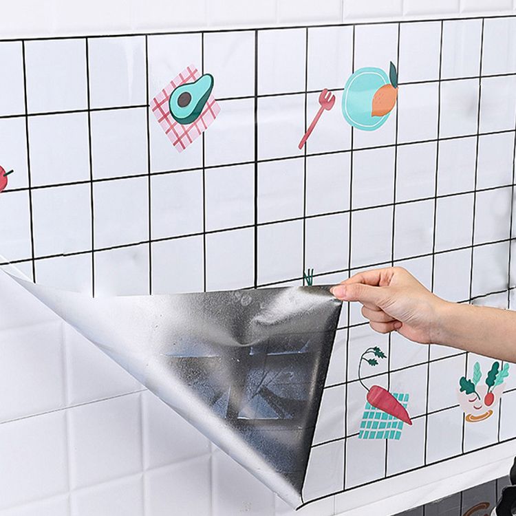 Lisslune | Grout Mosaic Peel & Stick Tile Waterproof Kitchen Backsplash Wallpaper