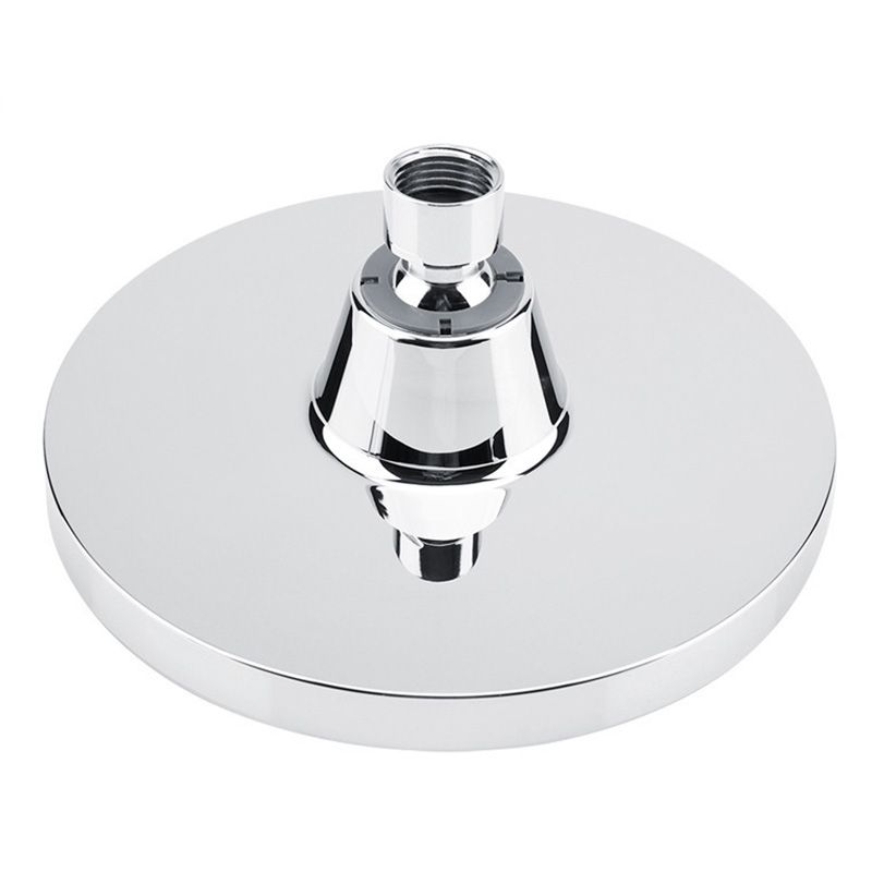 Lisslune | Round Fest Shower Head Silver Single Jet Wall Mounted Shower Head