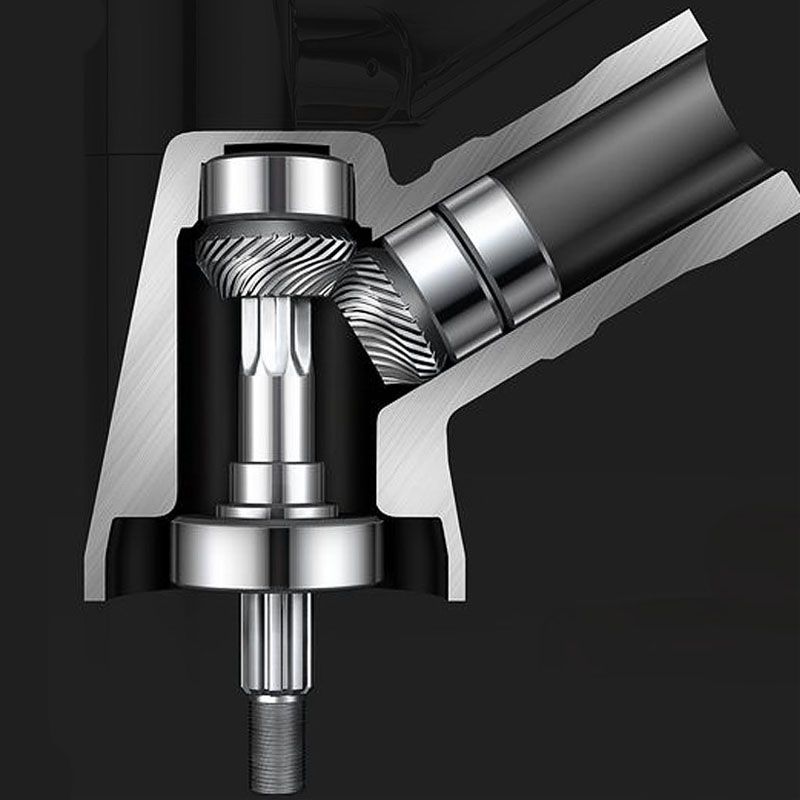 Lisslune | Glam Style Faucet Single Handle Basin Mixer with Waterfall Spout