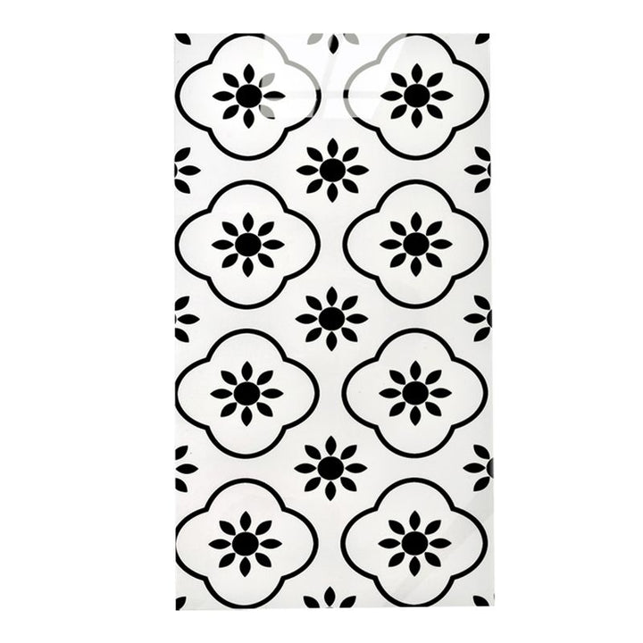 Lisslune | PVC Peel and Stick Tile 12" x 23" Rectangular Grid Waterproof Peel and Stick Tiles 10 Pack