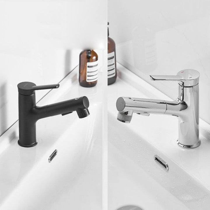 Lisslune | Modern Design Bathroom Faucet Single Lever Mixer with Water Hose