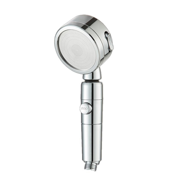 Lisslune | Contemporary 3 Beam Shower Head Adjustable Spray Pattern Rotating Hand Shower