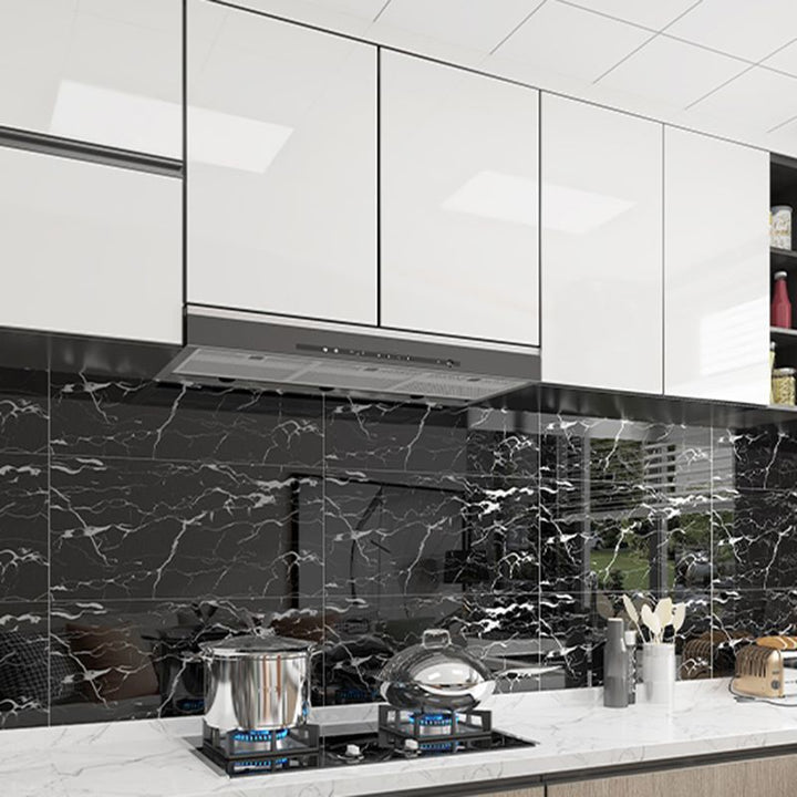 Lisslune | Modern Peel and Stick Tile PVC Rectangular 10 Pack Peel & Stick Field Tile for the Kitchen
