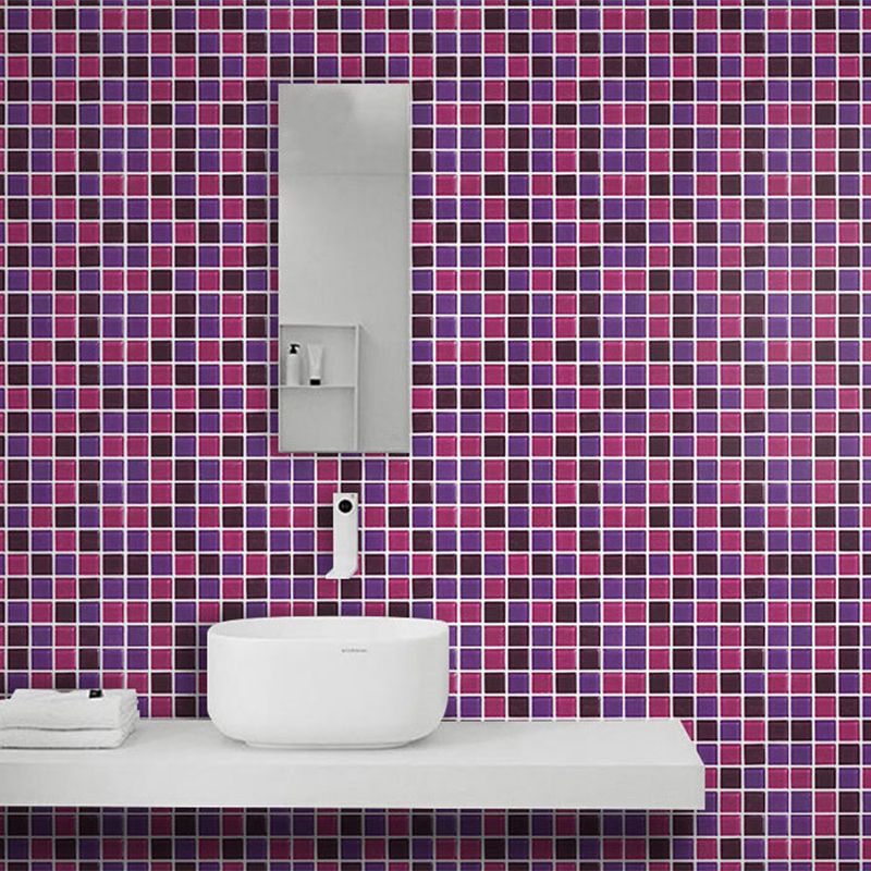 Lisslune | Peel and Stick Mosaic Tile Waterproof Square Peel and Stick Tile for the Kitchen 20-Pack