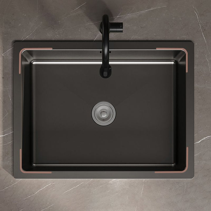 Lisslune | Contemporary Sink Set Stainless Steel Friction Resistant Sink Set for the Kitchen
