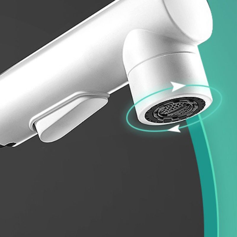 Lisslune | Pull-out washbasin tap single lever bathroom tap 1-hole washbasin tap