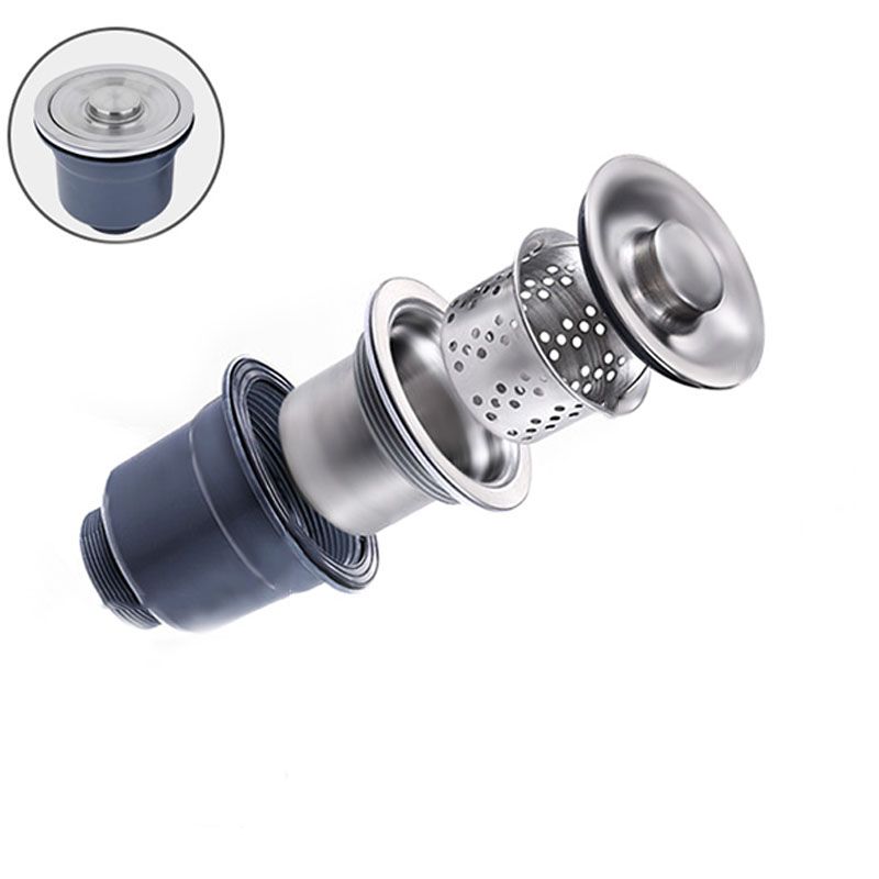 Lisslune | Classic Style Kitchen Sink Stainless Steel Kitchen Sink with Drainage Hole Kit