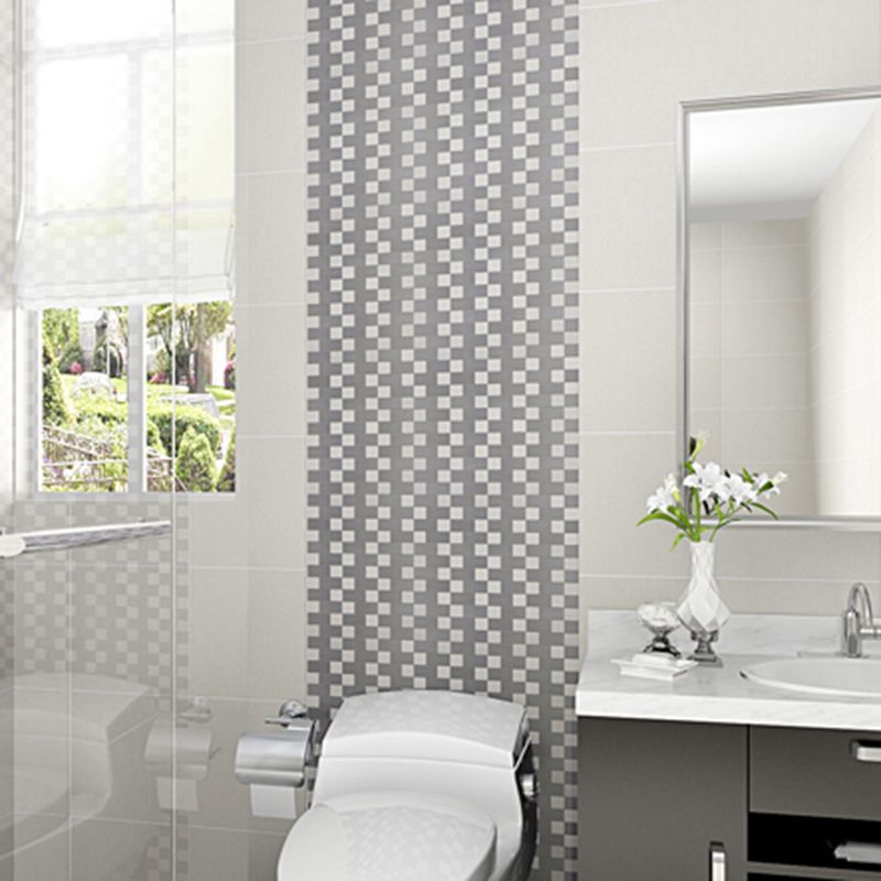 Lisslune | Square Peel & Stick Mosaic Tile Waterproof Mosaic Tiles Wallpaper