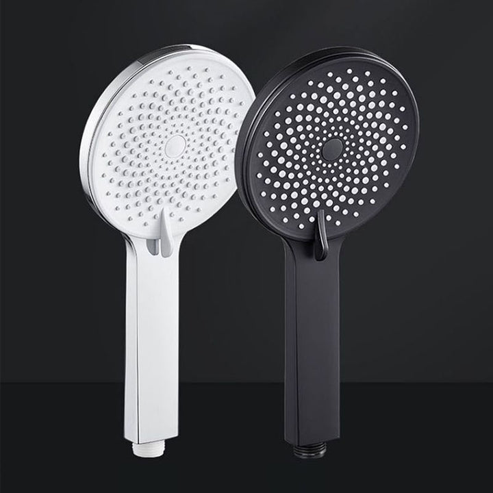 Lisslune | Contemporary round shower head in solid color handheld shower head for the bathroom