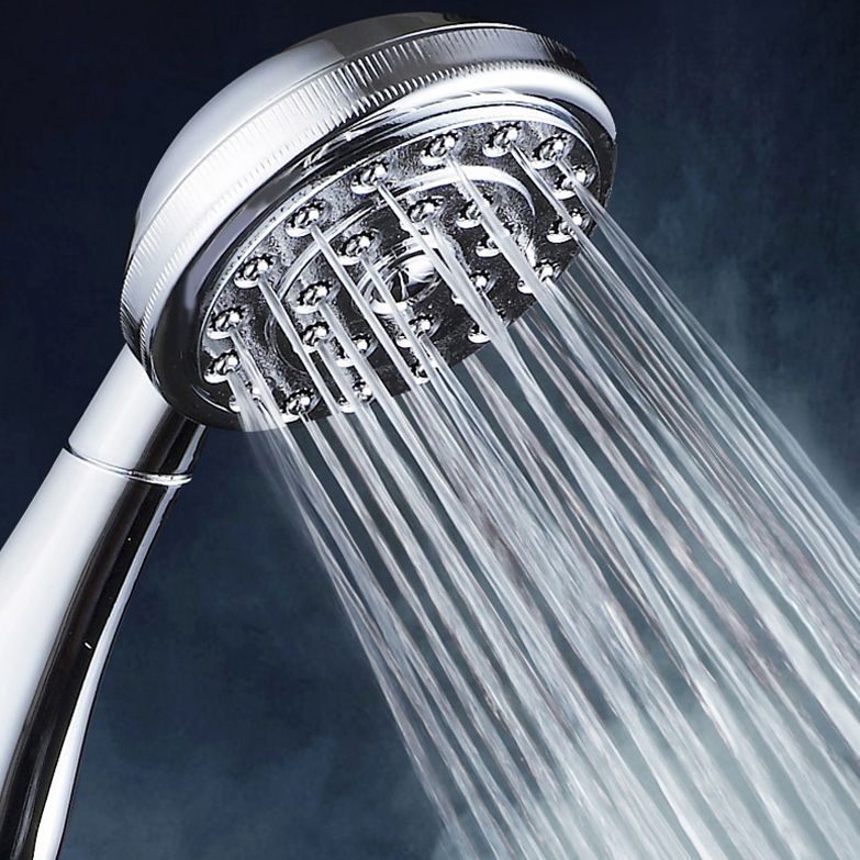 Lisslune | Contemporary Brass Round Hand Shower Water Filtration Shower Head
