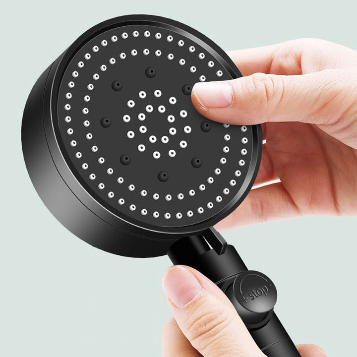 Lisslune | Adjustable Water Flow Shower Head Combination 5 Spray Patterns Hand Shower