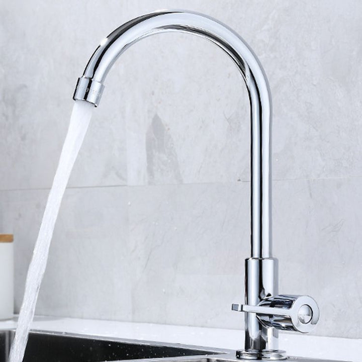 Lisslune | Round Single Bowl Kitchen Sink Stainless Steel Sink with Drain Strainer Set