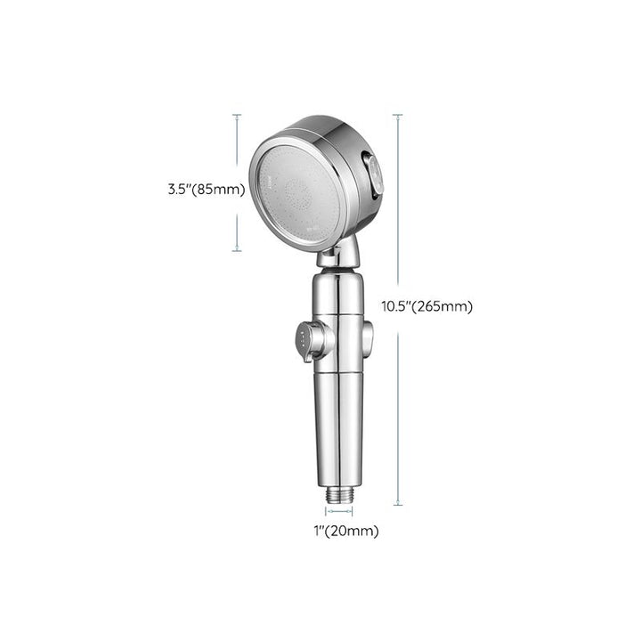 Lisslune | Modern handheld shower stainless steel adjustable shower head water-saving shower combo