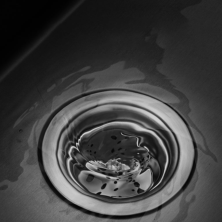 Lisslune | Contemporary Style Kitchen Sink Stainless Steel Kitchen Sink with Single Bowl
