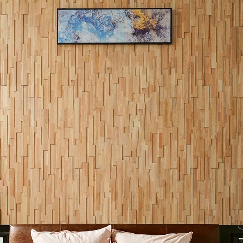 Lisslune | Solid wood wall panel Modern Minimalist living space wall panel (1-Pack)