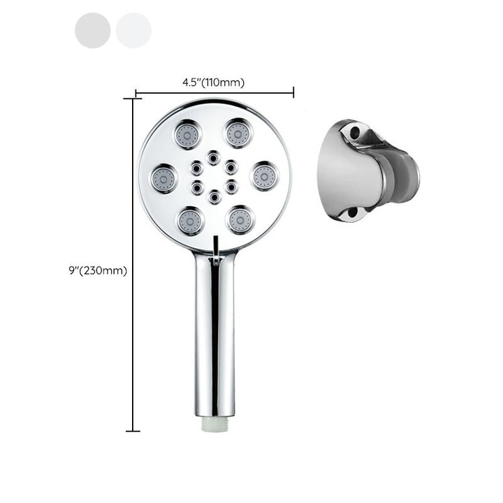 Lisslune | Contemporary Shower Head Plastic Shower Head with Adjustable Water Flow