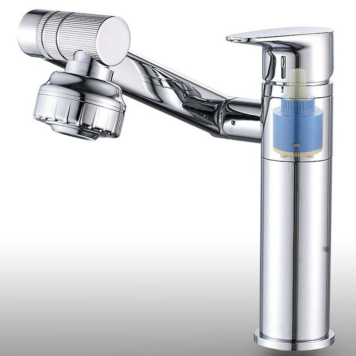 Lisslune | Glam Style Faucet Single Handle Basin Mixer with Waterfall Spout