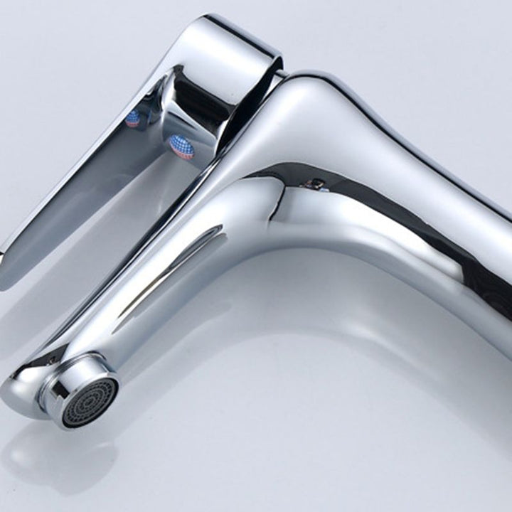 Lisslune | Single Hole Basin Mixer Lever Handle 1 Hole Faucet for the Bathroom