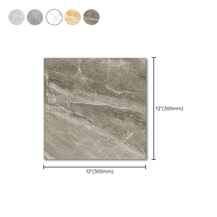 Lisslune | Modern Peel and Stick Splash Guard PVC Rectangular Wallpaper for the Shower