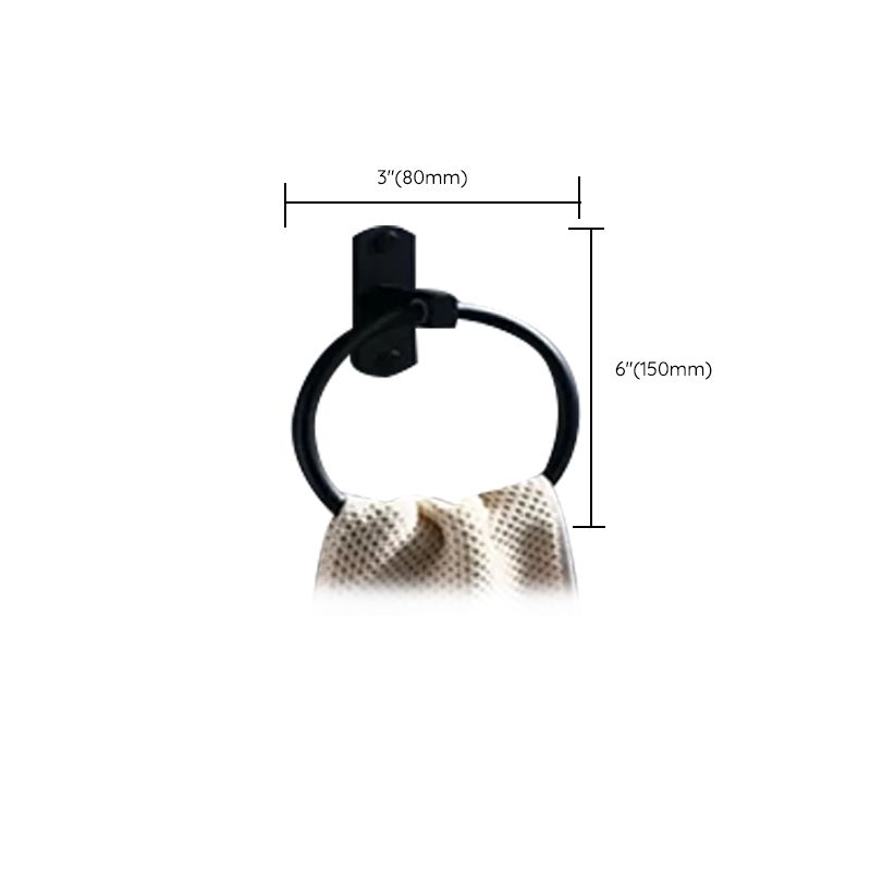Lisslune | Modern Bathroom Accessory Set Black Soap Dish Bath Tray Bathroom Set
