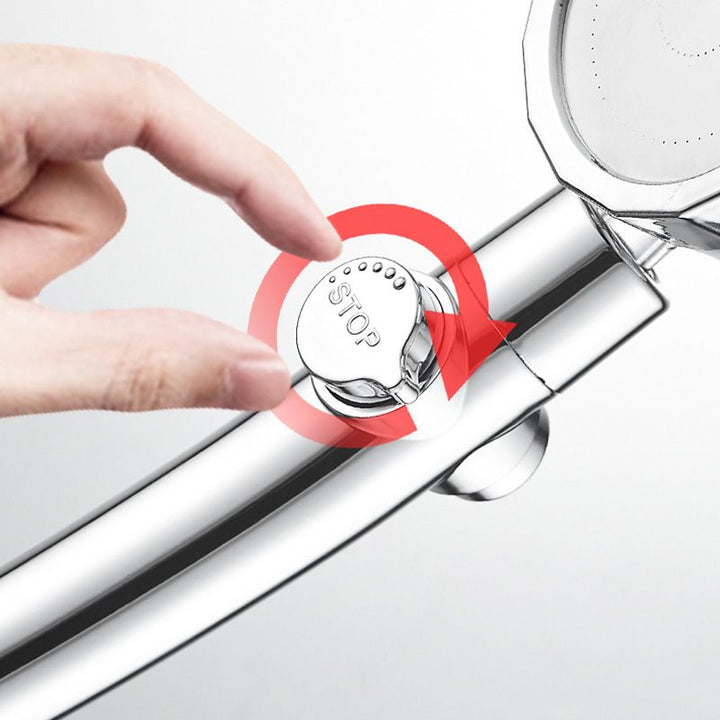 Lisslune | Modern Style Hand Shower Plastic Shower Head with Adjustable Water Flow