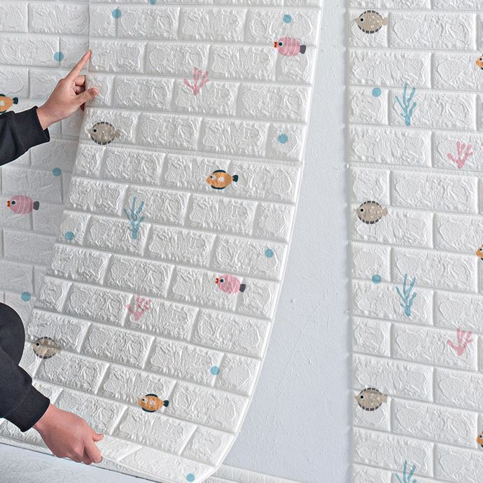 Lisslune | Industrial Wall Panel 3D Printing Bathroom Wall Panels in White