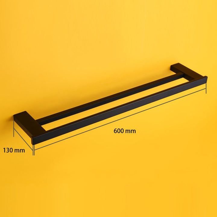 Lisslune | Modern Bathroom Accessories Hardware Set Black Bathroom Accessories Hardware Set