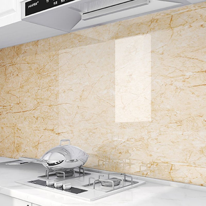 Lisslune | 23.6" Rectangular Single Tile PVC Peel and Stick Floor Tile for the Kitchen