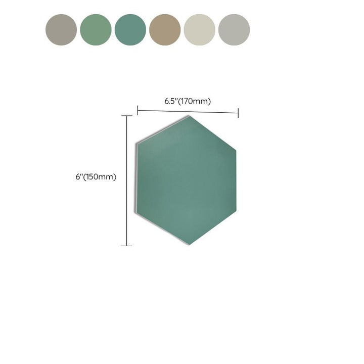Lisslune | Peel and Stick Tiles Hexagonal Peel and Stick Back Wall 20 Pack for the Bathroom