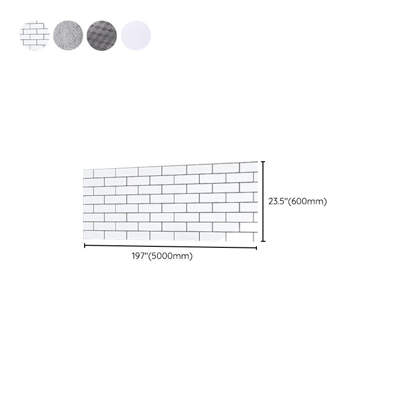 Lisslune | Modern Subway Tiles Smooth Peel-and-Stick Backsplash Tile for the Kitchen