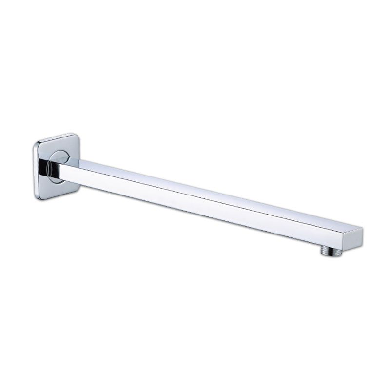 Lisslune | Black Square Fest Shower Head Modern Style Wall Mounted Shower Head