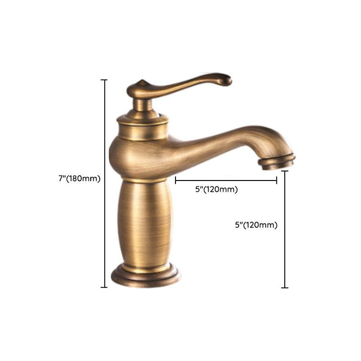 Lisslune | Country House Wide Water Tap Basin Faucet with Lever Handle