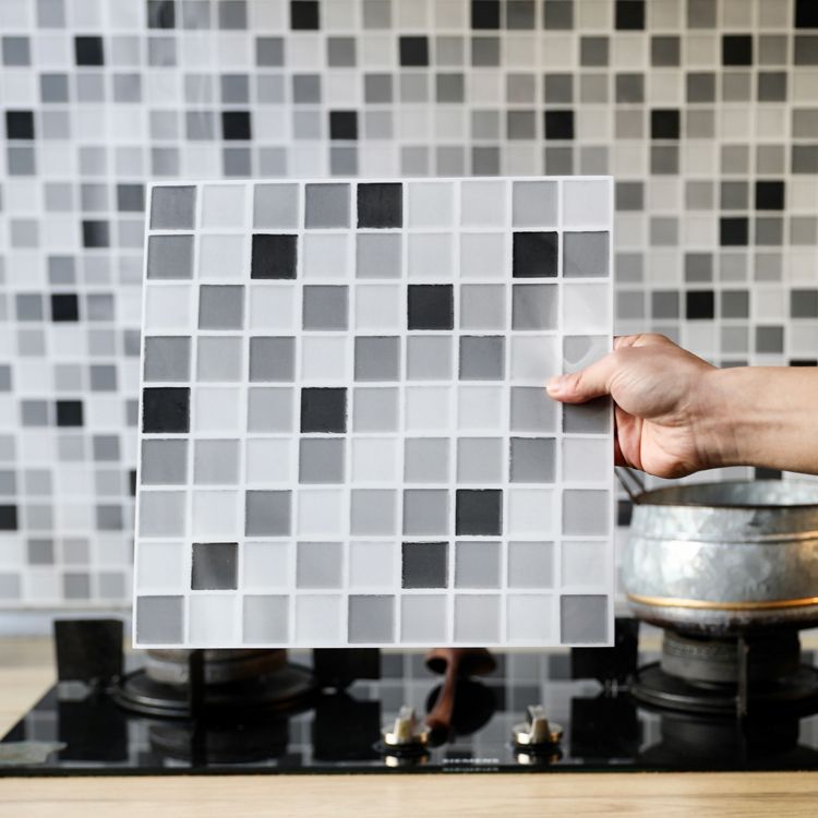 Skorter | Mosaic Tile Wallpaper Plastic Waterproof Peel & Stick Mosaic Tile