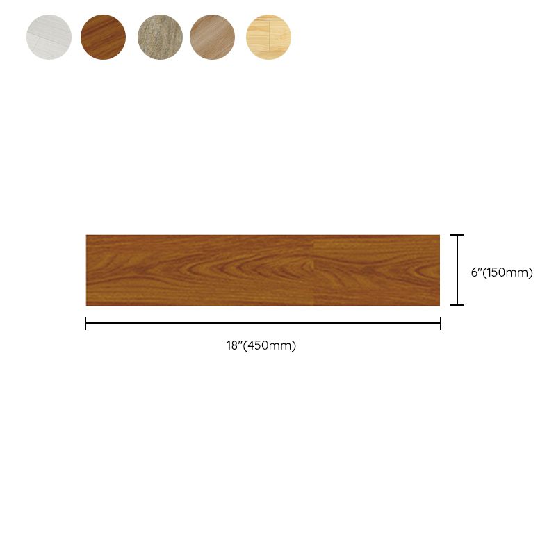 Lisslune | Classic Style Vinyl Flooring Self-Adhesive Vinyl Flooring with Wood Look