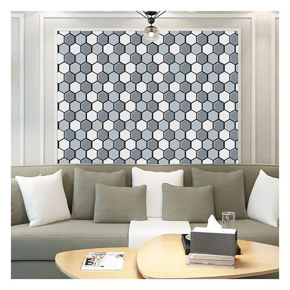 Lisslune | 3D Wall Panel Modern Minimalistic Home Living Room Bathroom Panel Wall (5-Pack)