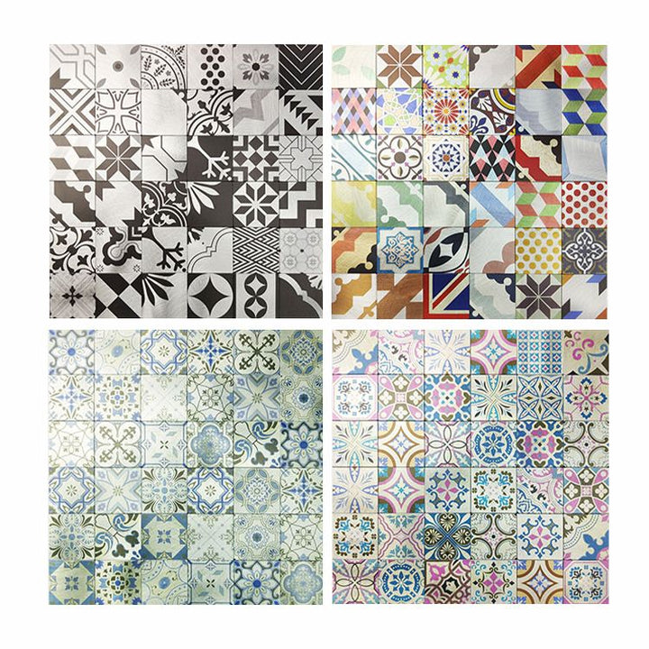 Lisslune | Modern Plastic Peel & Stick Waterproof Peel & Stick Subway Tile