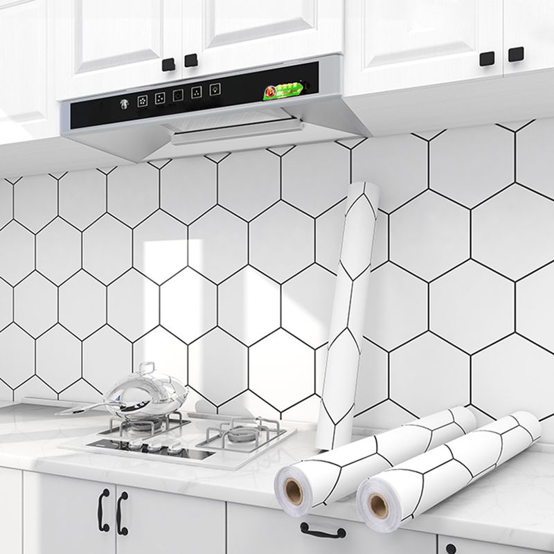Lisslune | Modern waterproof mosaic tile smooth peel-and-stick backsplash tile for the kitchen