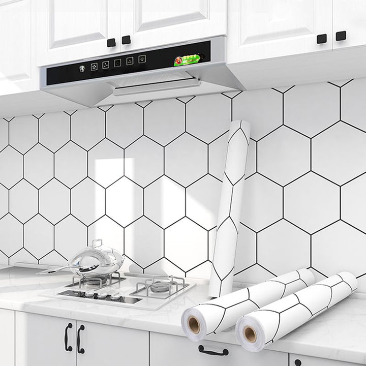 Lisslune | Modern waterproof mosaic tile smooth peel-and-stick backsplash tile for the kitchen