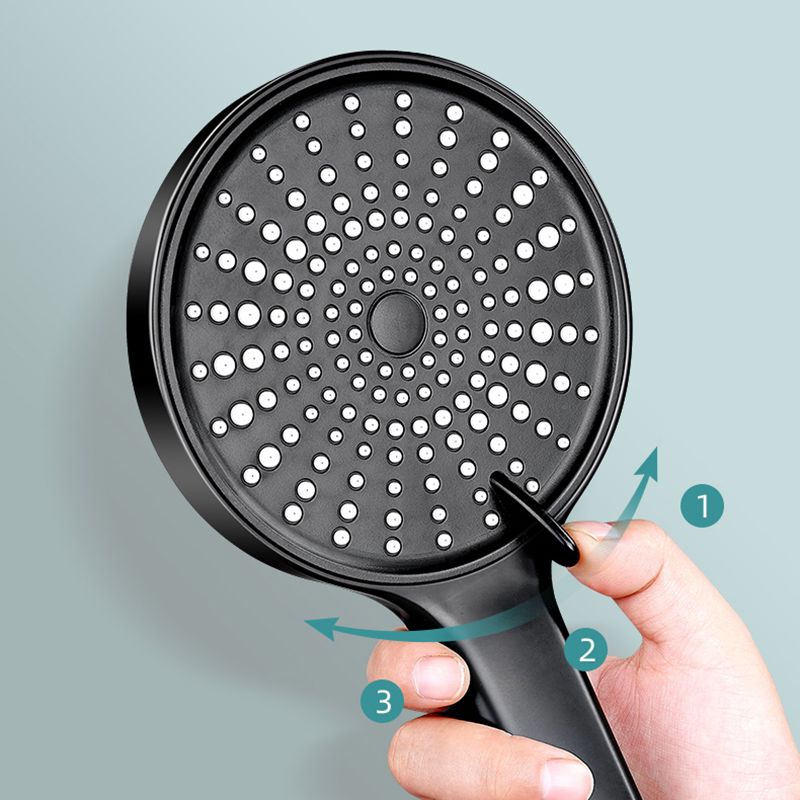 Lisslune | Contemporary Round Shower Head Pure Color Hand Shower