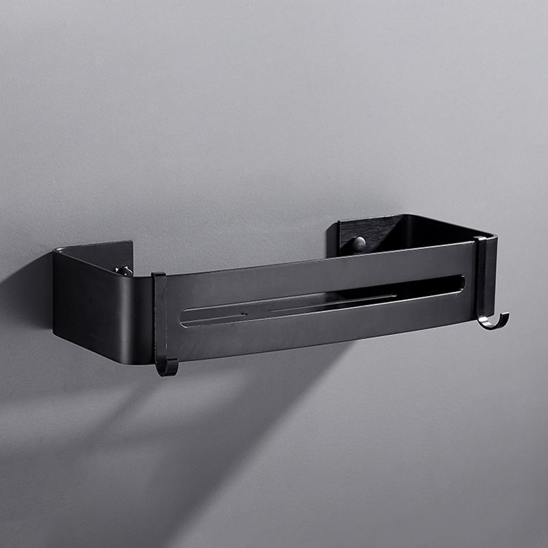 Lisslune | Matt Black Modern Bathroom Accessory Set, Set of 3, Bathroom Shelf